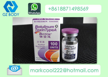Anti Wrinkle Peptide Botox 100 / 150iu 99 . 7% Purity CAS 93384-43-1